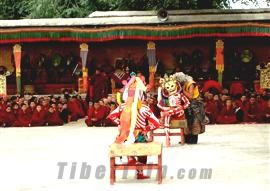 Changmo Dance, Tibet religious ceremony