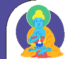 Buddha sculpture in Sera Monastery, Tibet
