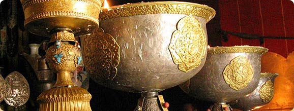Butter Lamps, Tibet