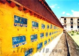 Mani Stone Wall, Tashilhunpo Monastery, Shigatse