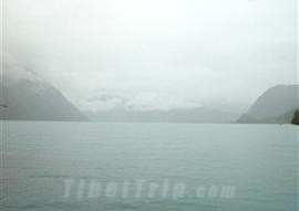 Basum Lake in Nyingchi Region, Tibet