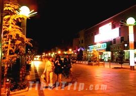 Lhasa at night, Tibet