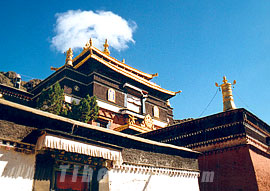 The seat of Panchen Lama, Tashilhunpo Monastery, Shigatse