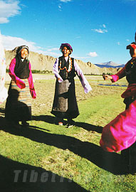 Tibetan women, Tibet people