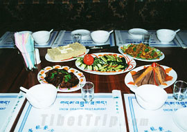 Tibetan food, Lhasa