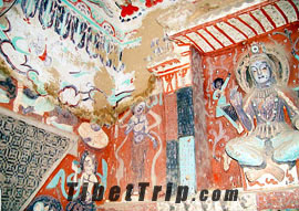 Mogao Caves in Dunhuang, Silk Road