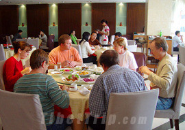 Lunch at Cantonese Restaurant, Xian
