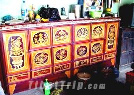 Tibetan furniture, Tibetan handicraft