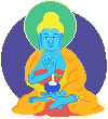 Buddha sculpture in Sera Monastery, Tibet