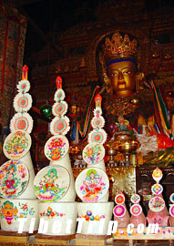 Butter Sculpture, Palkhor Monastery, Shigatse